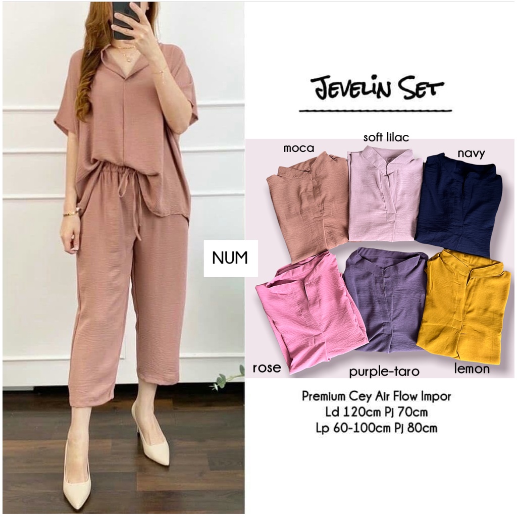 Jevelin set ( top + pant )