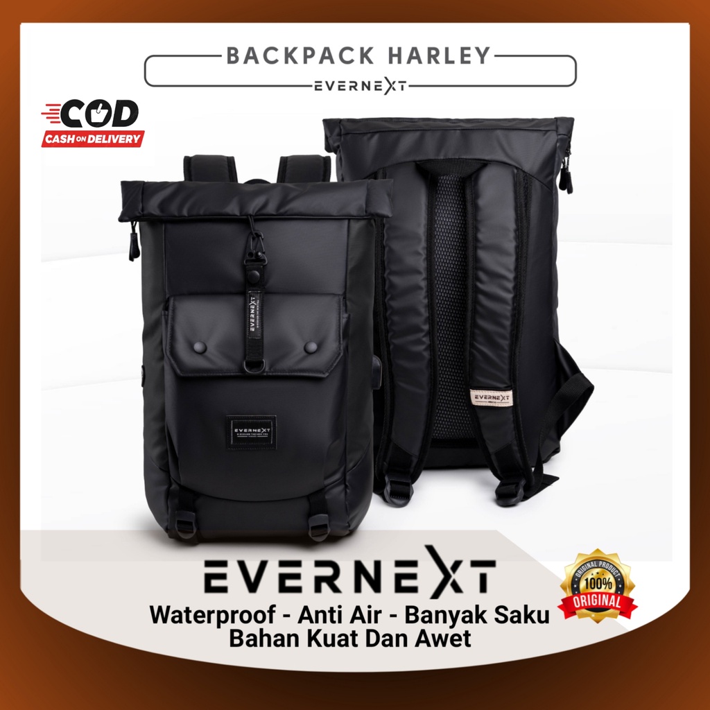 Tas Ransel Pria Wanita Waterproof Backpack Tas Ransel Punggung Terbaru