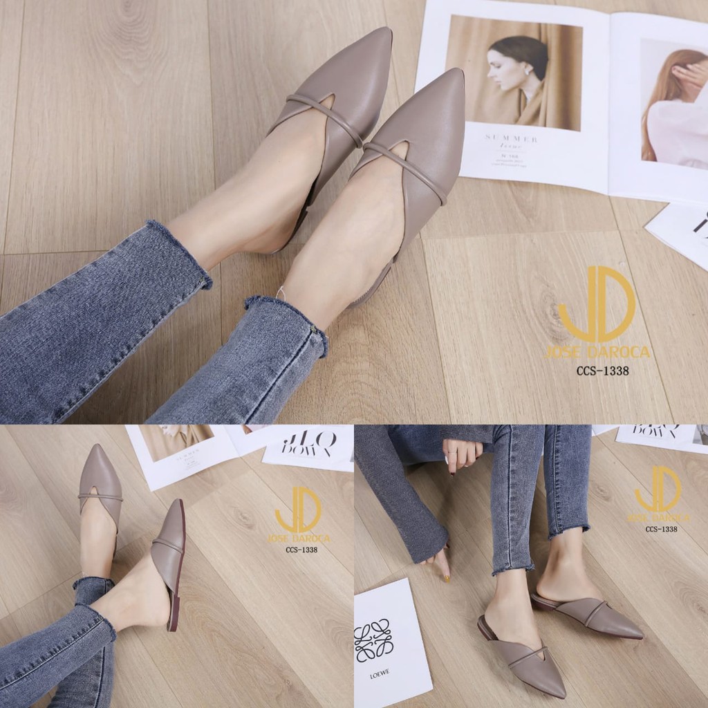 JOSE DAROCA Slip On Mules Shoes #CCS-1338# Original