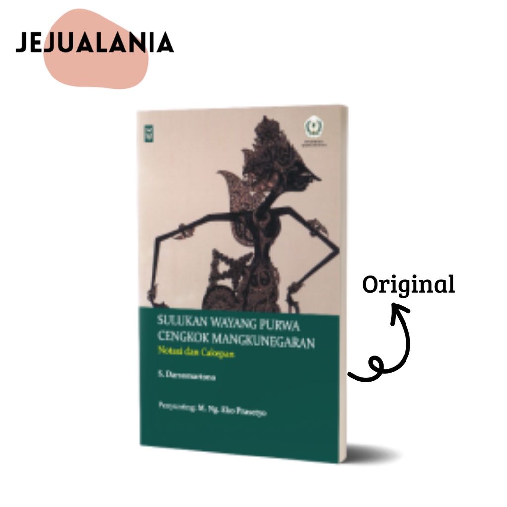 BUKU SASTRA JAWA: SULUKAN WAYANG PURWA CENGKOK MANGKUNEGARAN