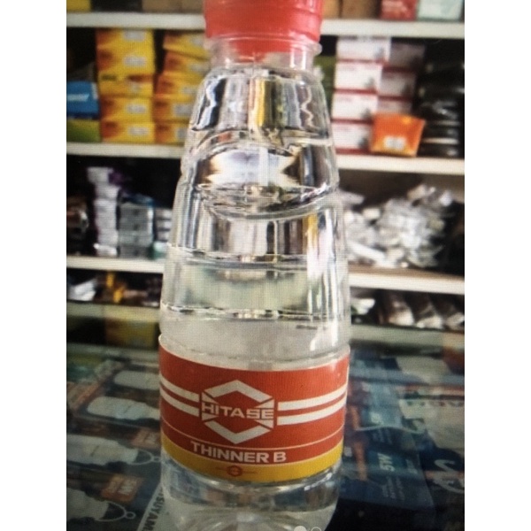 THINNER HITASE BOTOL PLASTIK / THINNER BOTOL MURAH