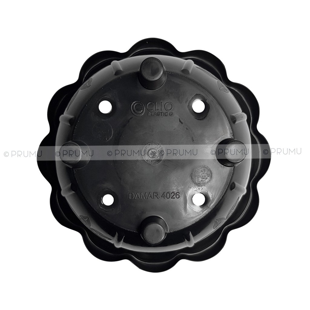 2 Pot Bunga 33 cm - Pot Tanaman - Pot Plastik -  Pot Buah - Pot Hiasan - Clio Damar 33