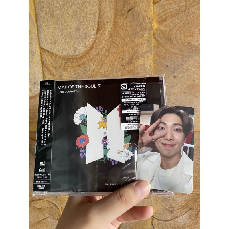 BTS RM PC - Maps of the Soul “The Journey” Japan Reguler Ver Unsealed