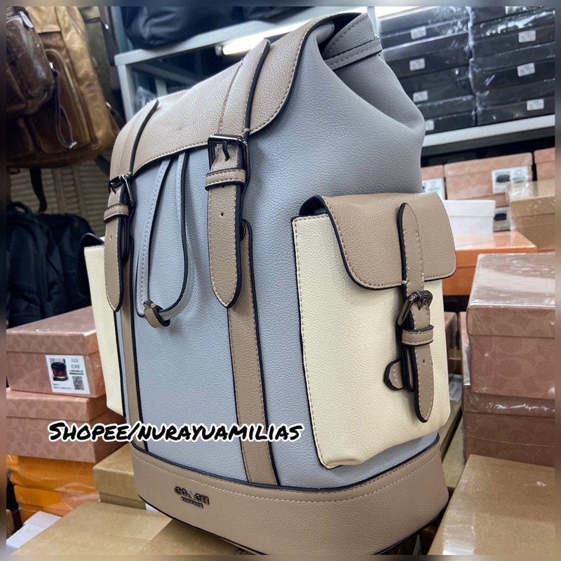 Coach Backpack men tas ransel pria Coach tas kuliah tas kerja branded import