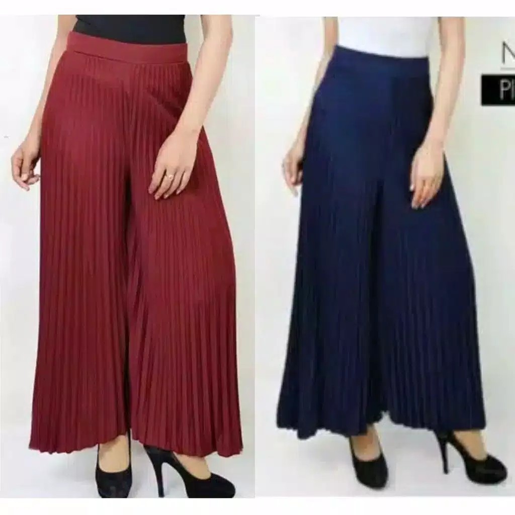 CELANA Kulot Plisket Shopee Indonesia CELANA Kulot Plisket Shopee Indonesia
