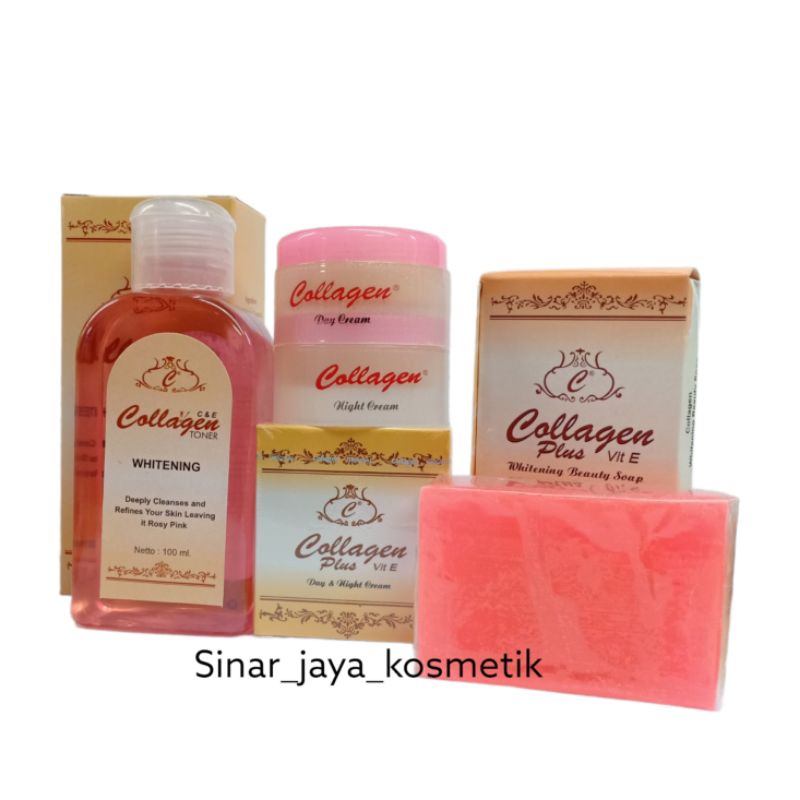 Paket Cream Collagen 4in1 Series Temulawak