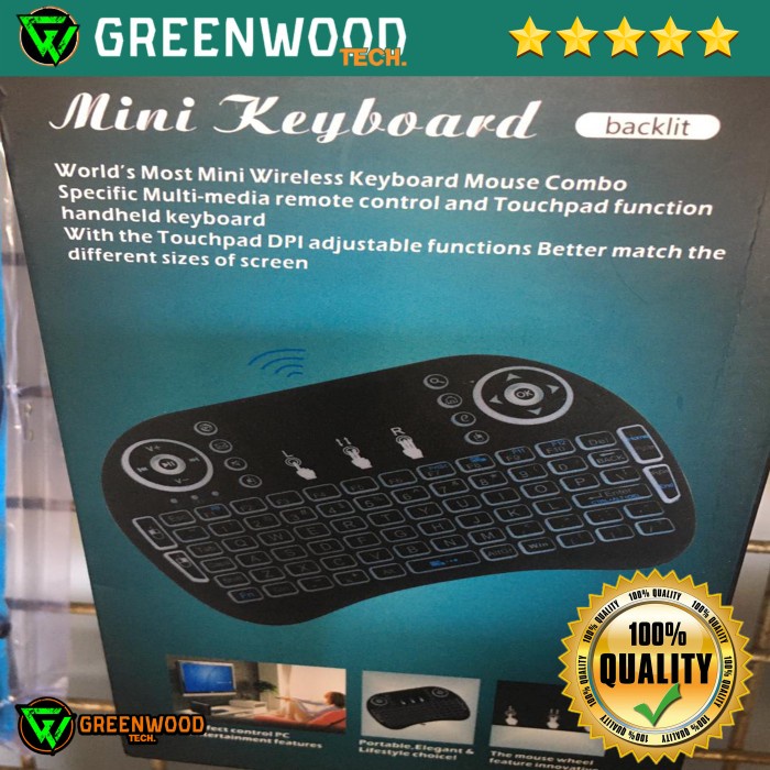 Mini keyboard i8 backlight STB, PC, Smartv