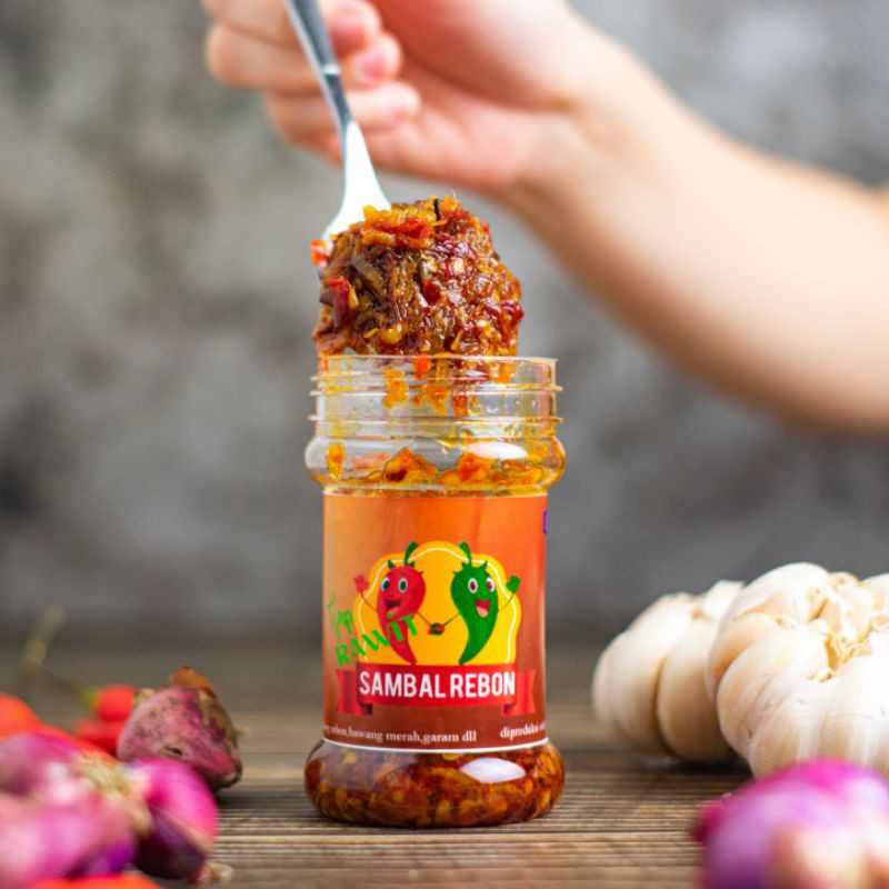 

Sambal REBON 135gr / sambel enak / sambel pedes / sambel rumahan