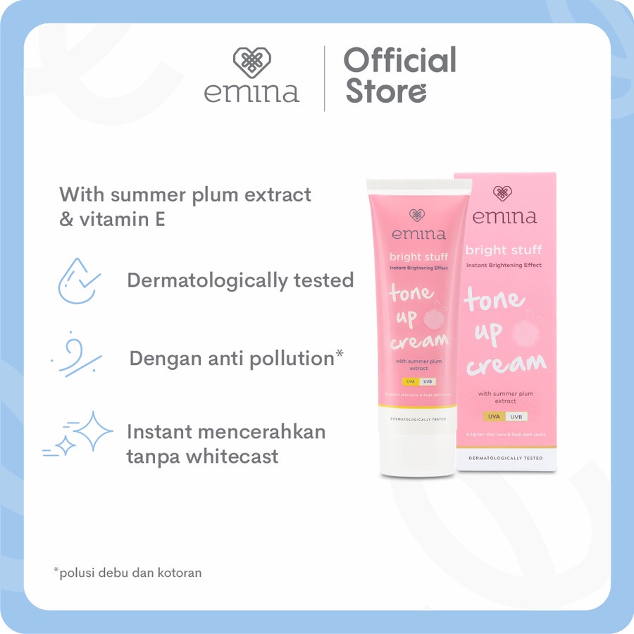 EMINA BRIGHT STUFF TONE UP CREAM - 20ML