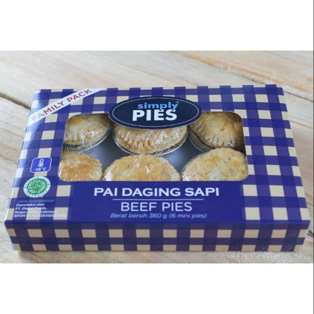 

Pai Daging Sapi Paket Keluarga MAKANAN BEKU