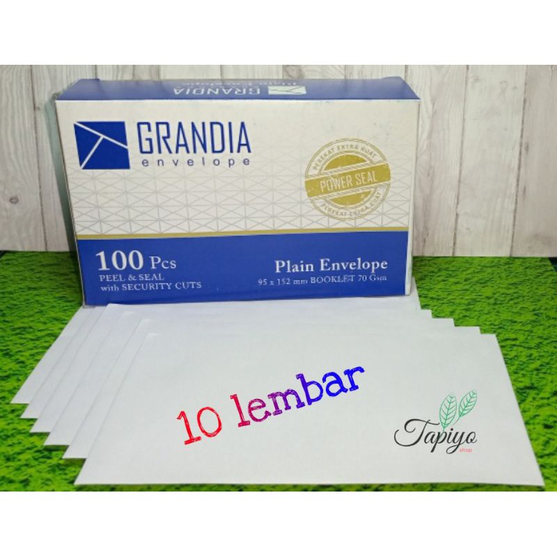 

AMPLOP GRANDIA 104 - 10 PCS