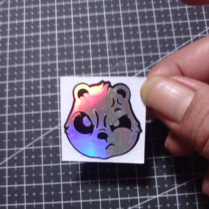 STICKER PUCEK KUCING LUCU FUCEK CUTTING