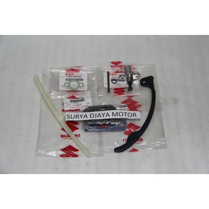 Tensioner Set Rantai Keteng Plus Stelan Tensioner GSX Satria Fu Fi Ori