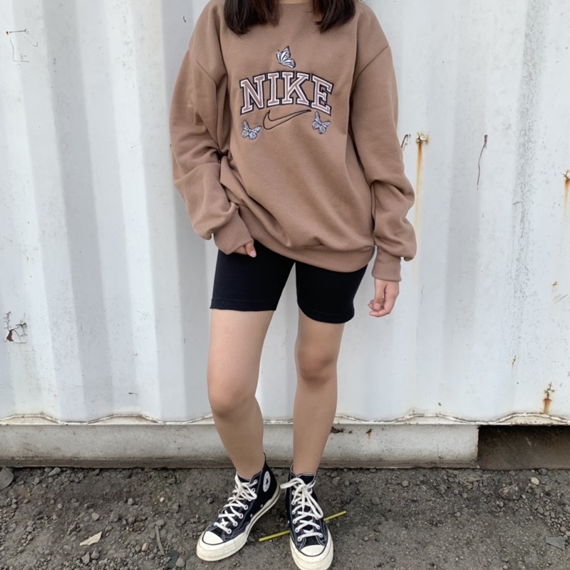 SWEATER NIKE BUTERFLY BORDIR REALPICT