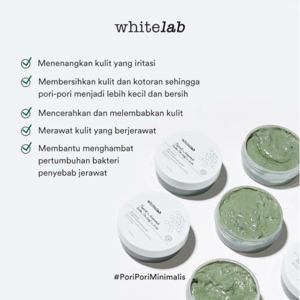 Whitelab Mugwort Pore Clarifying | Heartleaf Skin Purifying | Bamboo Charcoal Brightening Gel Mask White Lab