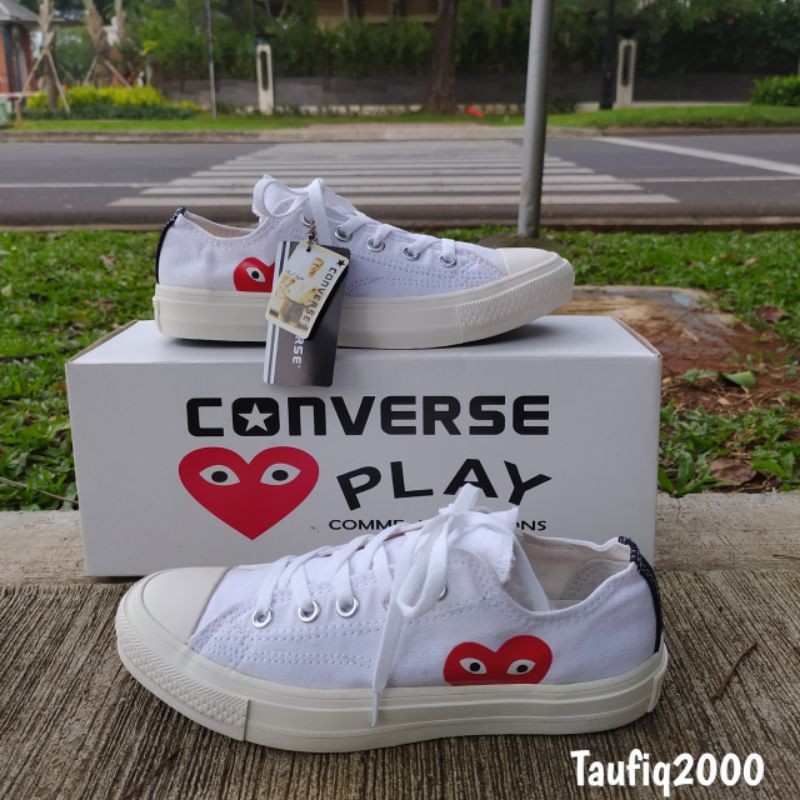 TERMURAH!! Sepatu Converse All Star 70s CDG PLAY PREMIUM Pendek/Tinggi Made In Vietnam