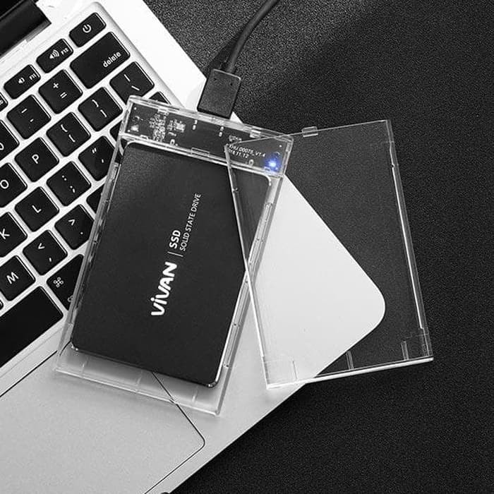 Casing SSD Casing External HD HDD Harddisk USB 3.0 2,5&quot; VIVAN VSHD1 ORIGINAL