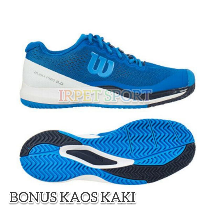 Sepatu Wilson Rush Pro 3.0 Sepatu Tenis Lapangan Sepatu Tennis