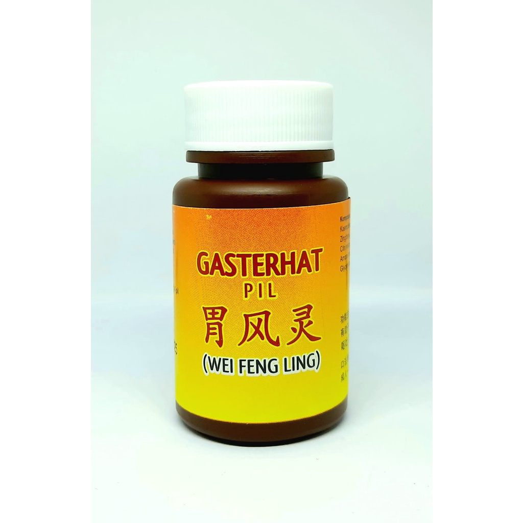 GASTERHAT PIL - WEI FENG LING - obat maag - asam lambung - pencernaan herbal