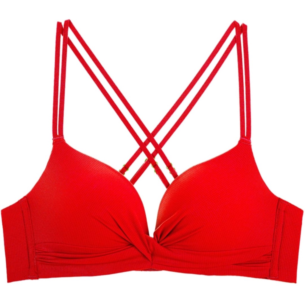 HUES.ID Premium JAPAN Quality Seamless Sport Push Up Bra Wanita Tanpa Kawat 9018