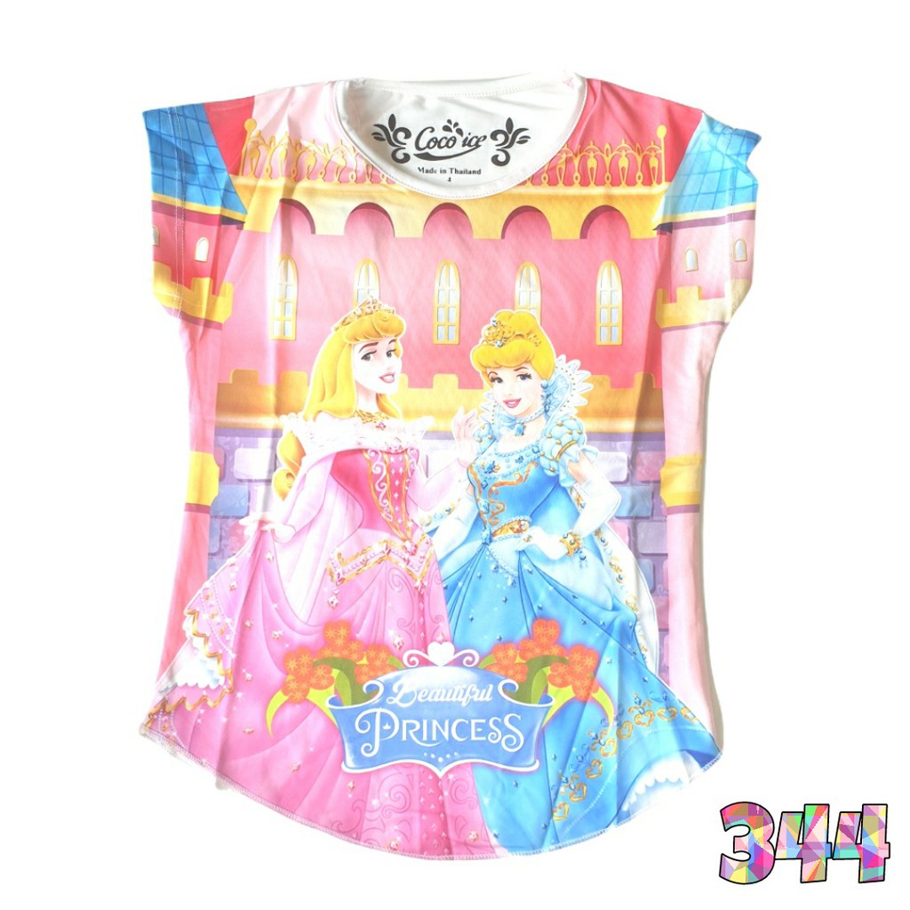 Kaos Anak Perempuan Coco Ice Princess