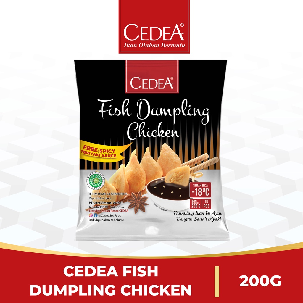 

CEDEA FISH DUMPLING CHICKEN [200g]