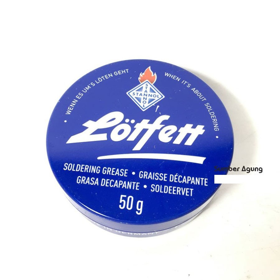 Lotfet Soldering Paste 50g Merk Lotfett Berkualitas Ori 50 gram Pasta