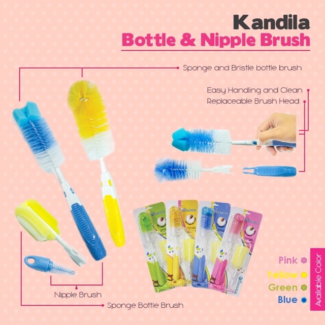 Kandila bottle &amp; nipple brush