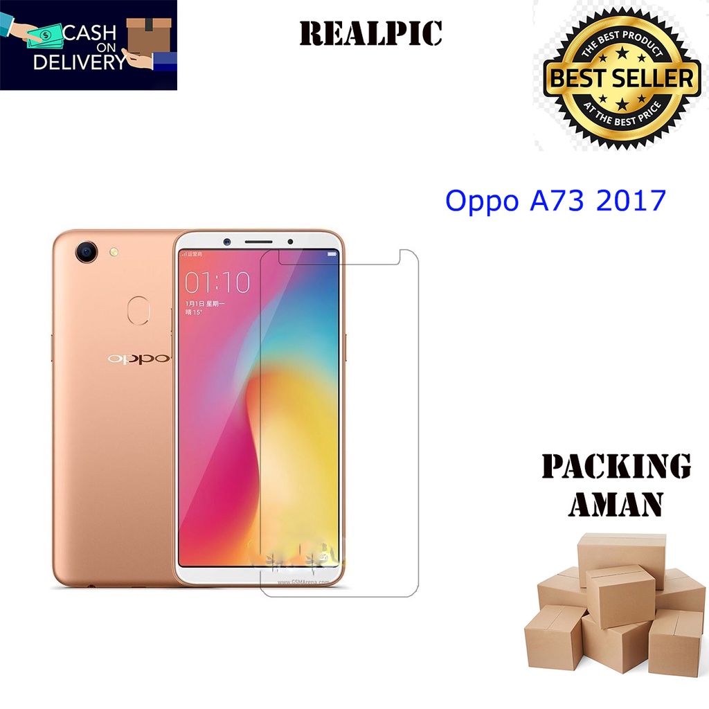 Tempered Glass Oppo A73 Screen Protector Anti Gores