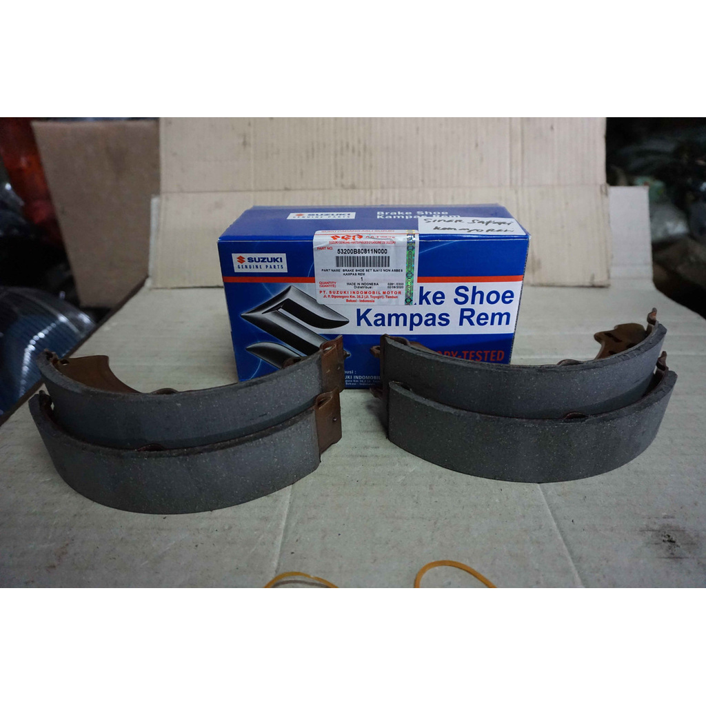 Brake Shoe Kampas Rem Belakang Suzuki Katana Jimny ASLI SGP!