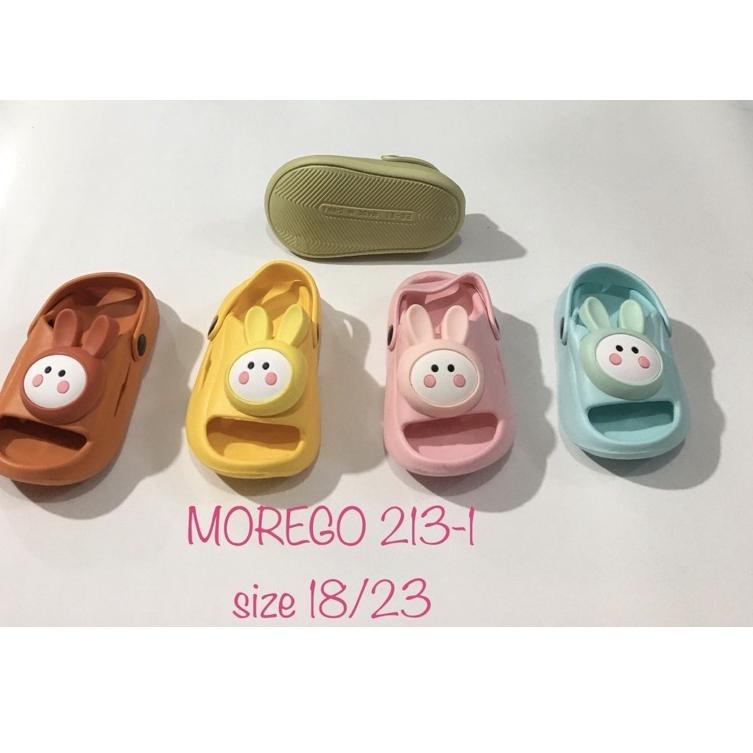 {PNG.21My22ᴸ} sendal let rabbit dan astronot  anak lucu empuk import Morego 213-1