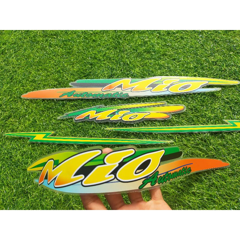 Striping sticker transparan Mio Smile/sporty simple