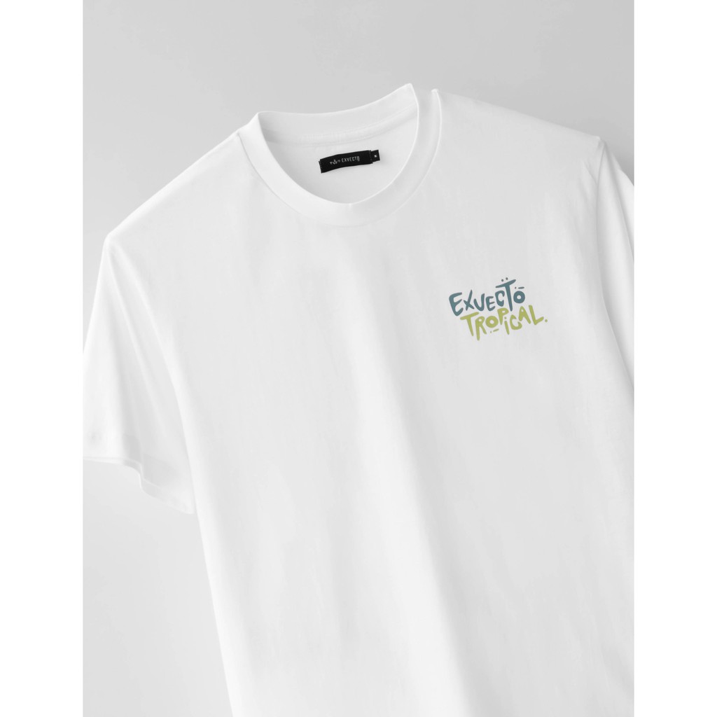 Kaos Pria Exvecto Exvectropi Putih