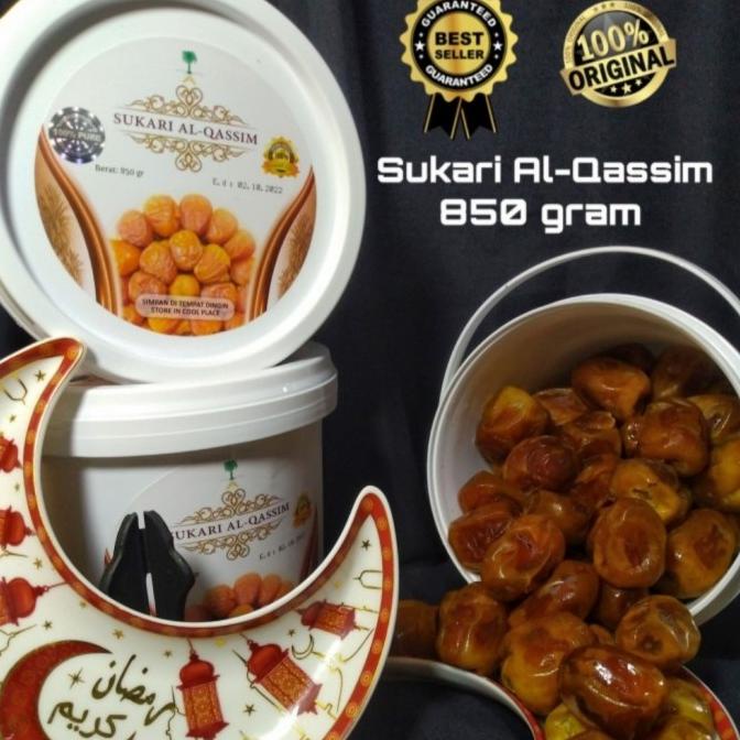 

best produk] Kurma Sukari Ember Al-Qossim isi 850gram