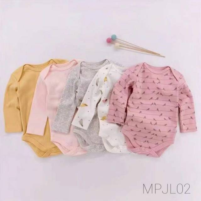 Jumper mamas papas 5in1 lengan panjang/ jumper bayi 5in1/baju mamas&amp;papas