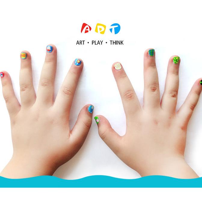 

Joan Miro Nail Stickers Sweet Little One Unicorn 540 Sticker Set Box