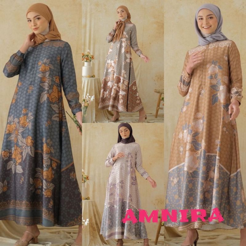 Almahyra Signature Dress (LENGKAP WARNA) by Kienka