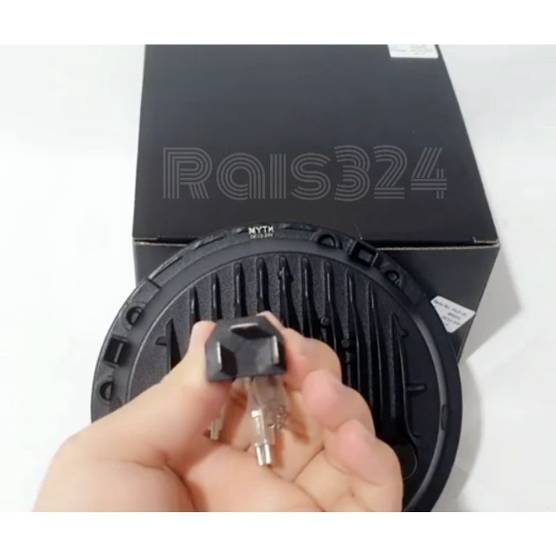 lampu daymaker 7inch& 19 titik led cobra Rxking New 2008, Scorpio Megapro Ninja SS Tiger 2008 dll-4