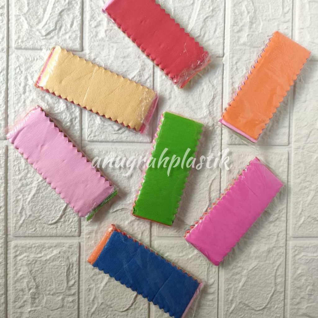

Kertas Krep / Kertas Sumbo Potongan / Kertas Crepe PER PCS