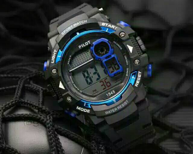 Jam Tangan Pria Anti Air Pilot Original X-Sport PLT1545