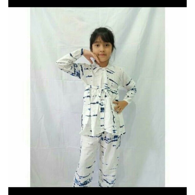 One Set TieDye Anak / Setelan Anak / Setelan Rayon