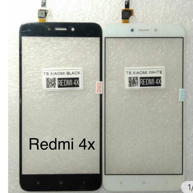 TOUCHSCREEN REDMI 4X BLACK WHITE