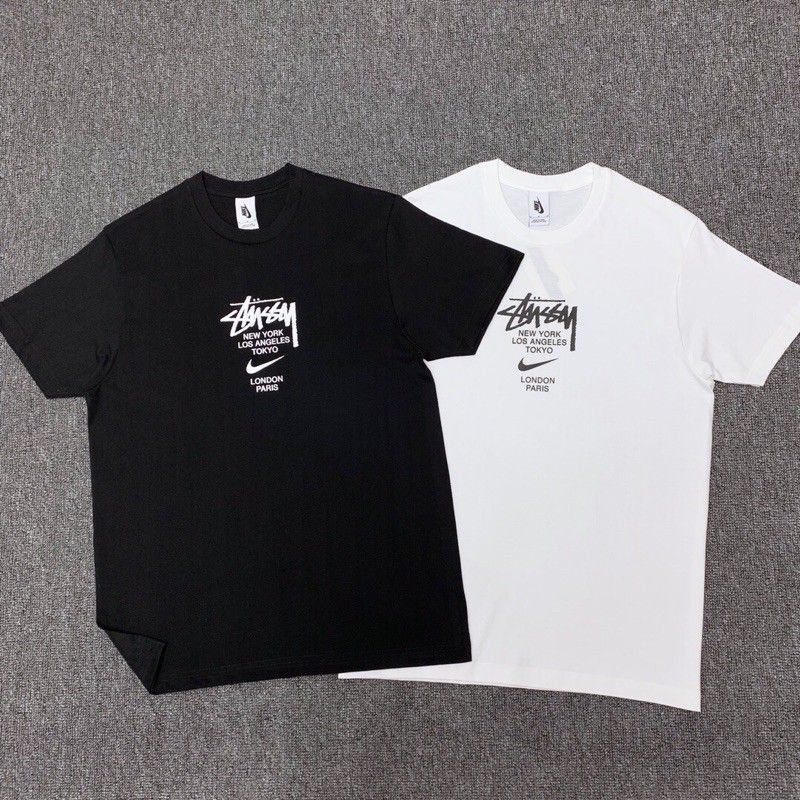 May Clothing - Kaos Stussy X Nike Kaos Koas Dewasa Anak Karater Distro Kekinin T Shirt Tshirt T-Shir