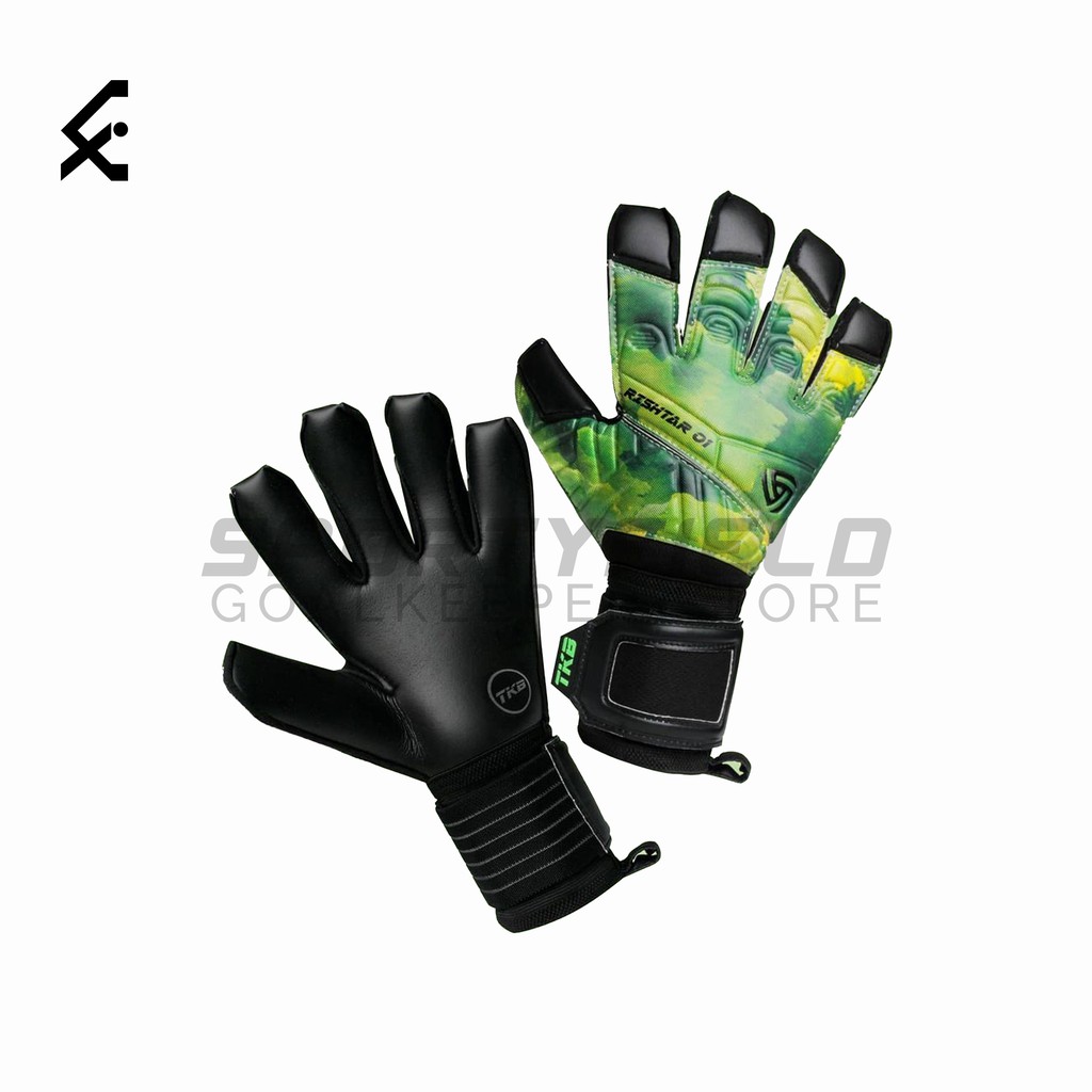 Sarung Tangan Kiper TKB RISHTAR New Edition 2021 - Medusa Green