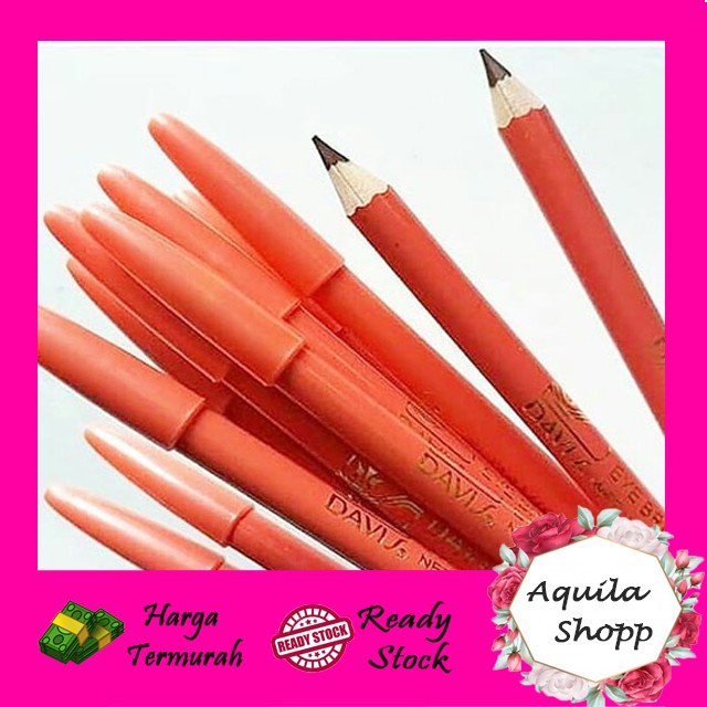 Pensil Alis DAVIS COKLAT/eyebrow pencil