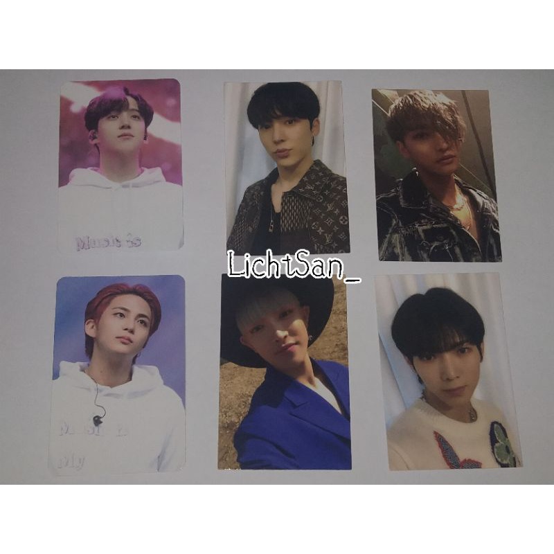 Yunho, Jongho, Seonghwa, Yeosang Ateez Photocard- pc