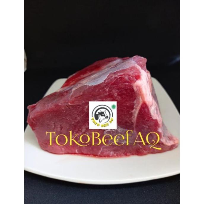 

Daging Sapi Paha 7J8 Atas Topside Import Penutup @1Kg Lukitoproject