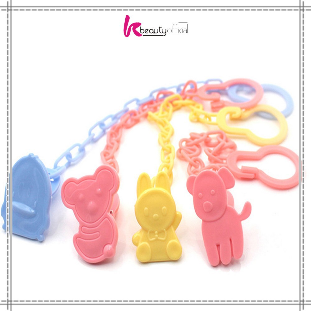KB-C43 Tali Gantungan Empeng Baby / Klip Rantai Penjepit Dot Bayi / Teether Clipper Pacifier Holder-6