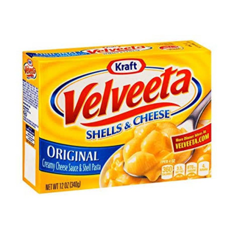 

KRAFT VELVEETA SHEELS AND CHEESE ORIGINAL 240GR