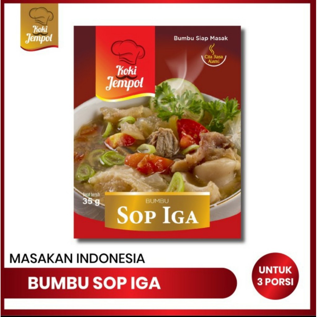 Bumbu Sop Iga / Buntut Koki Jempol